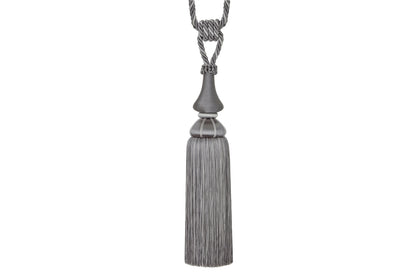 Hallis Ascot Tassel Tieback - Silver