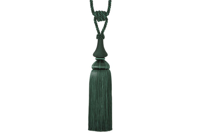 Hallis Ascot Tassel Tieback - Emerald