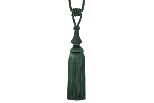 Hallis Ascot Tassel Tieback - Emerald