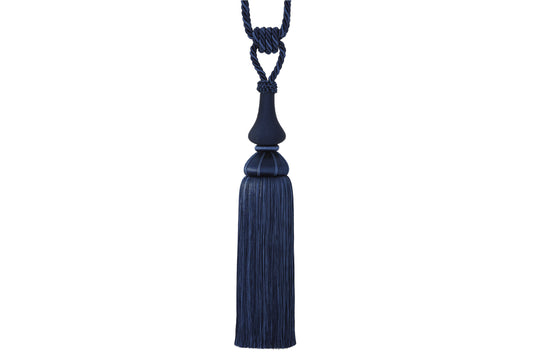 Hallis Ascot Tassel Tieback - Sapphire