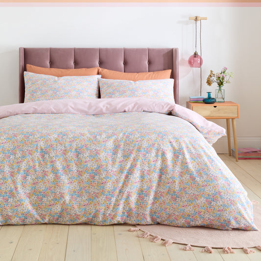 Catherine Lansfield Darcy Floral Duvet Cover Set