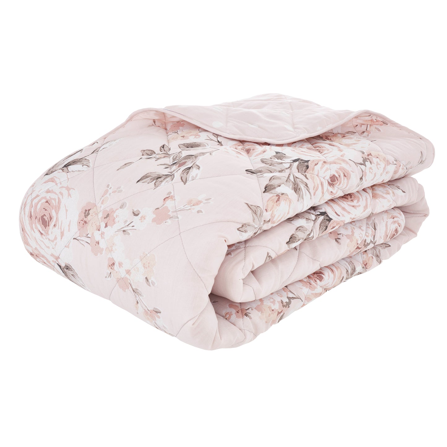 Catherine Lansfield Canterbury Bedspread - Blush