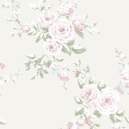 Catherine Lansfield Canterbury Wallpaper - Cream