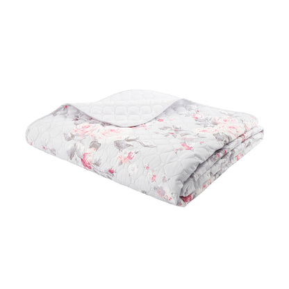 Catherine Lansfield Canterbury Bedspread - Grey
