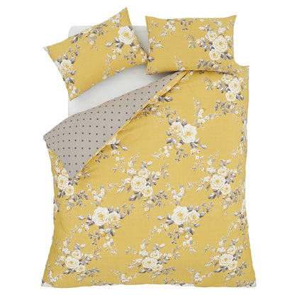 Catherine Lansfield Canterbury Duvet Cover Set - Ochre