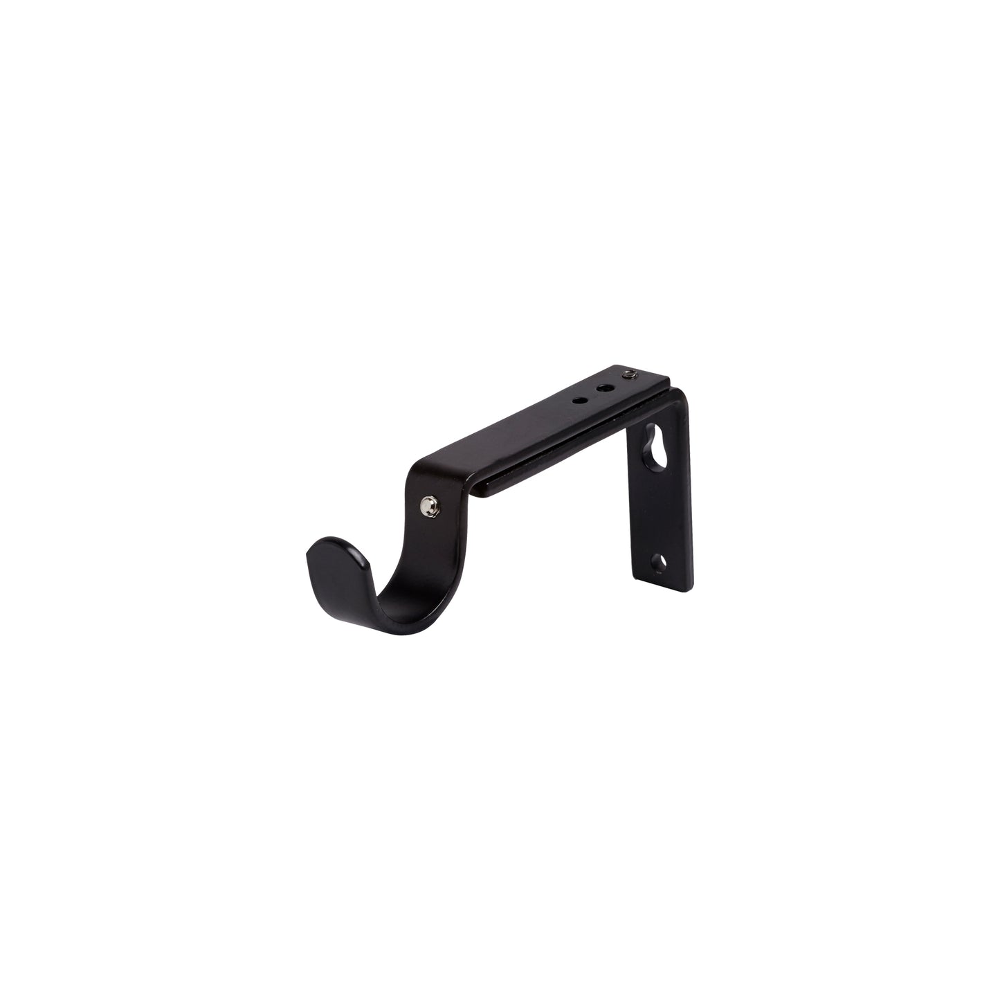 Speedy Nikola 28mm Metal Curtain Pole - Matt Black
