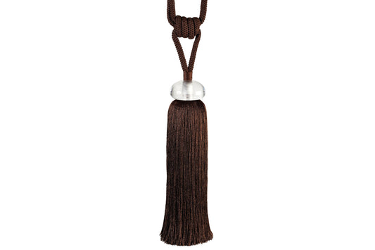 Hallis Sonata Tassel Tieback - Chocolate