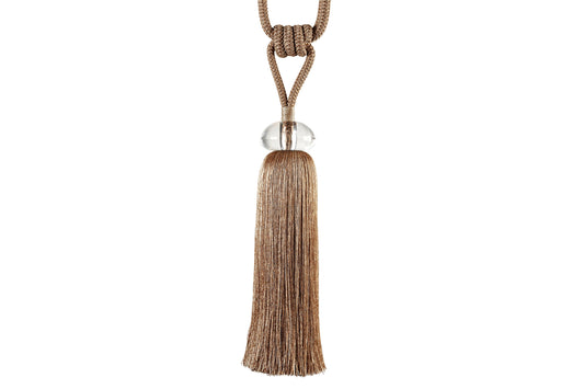 Hallis Sonata Tassel Tieback - Mocha