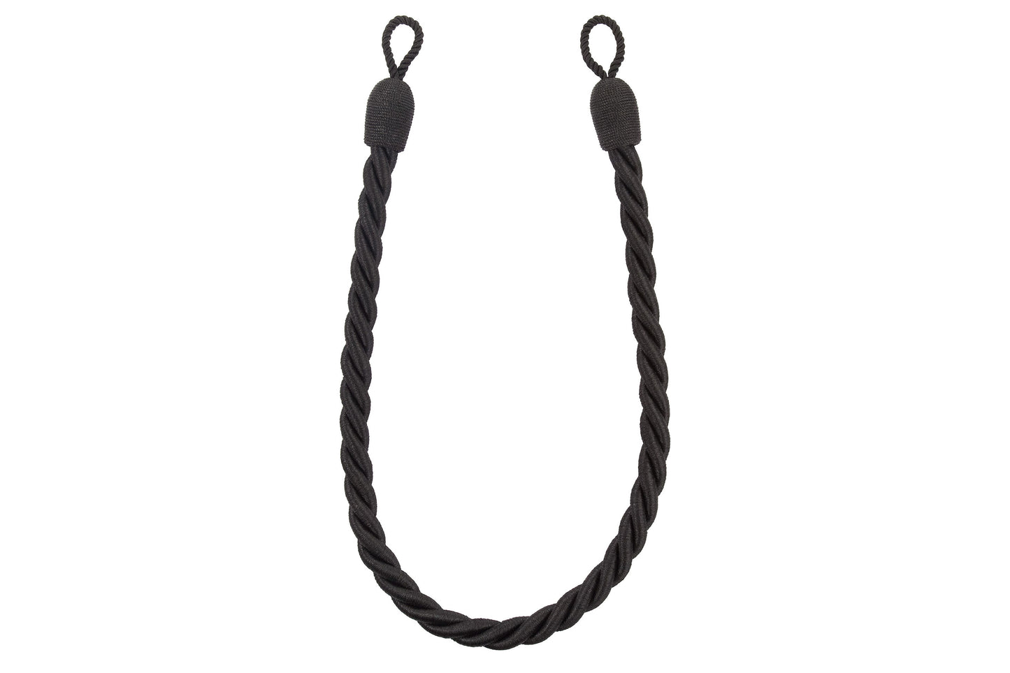Hallis Sonata Rope Tieback - Black