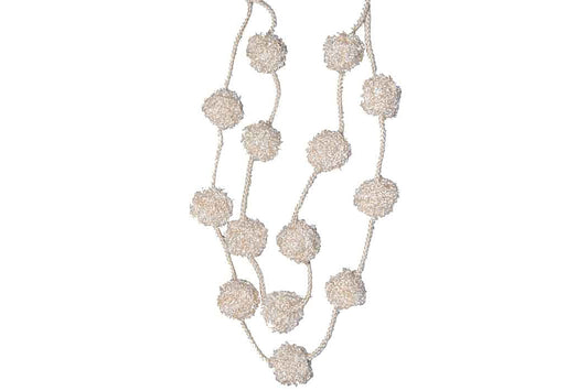 Hallis Opus Pom Pom Tieback - Pearl
