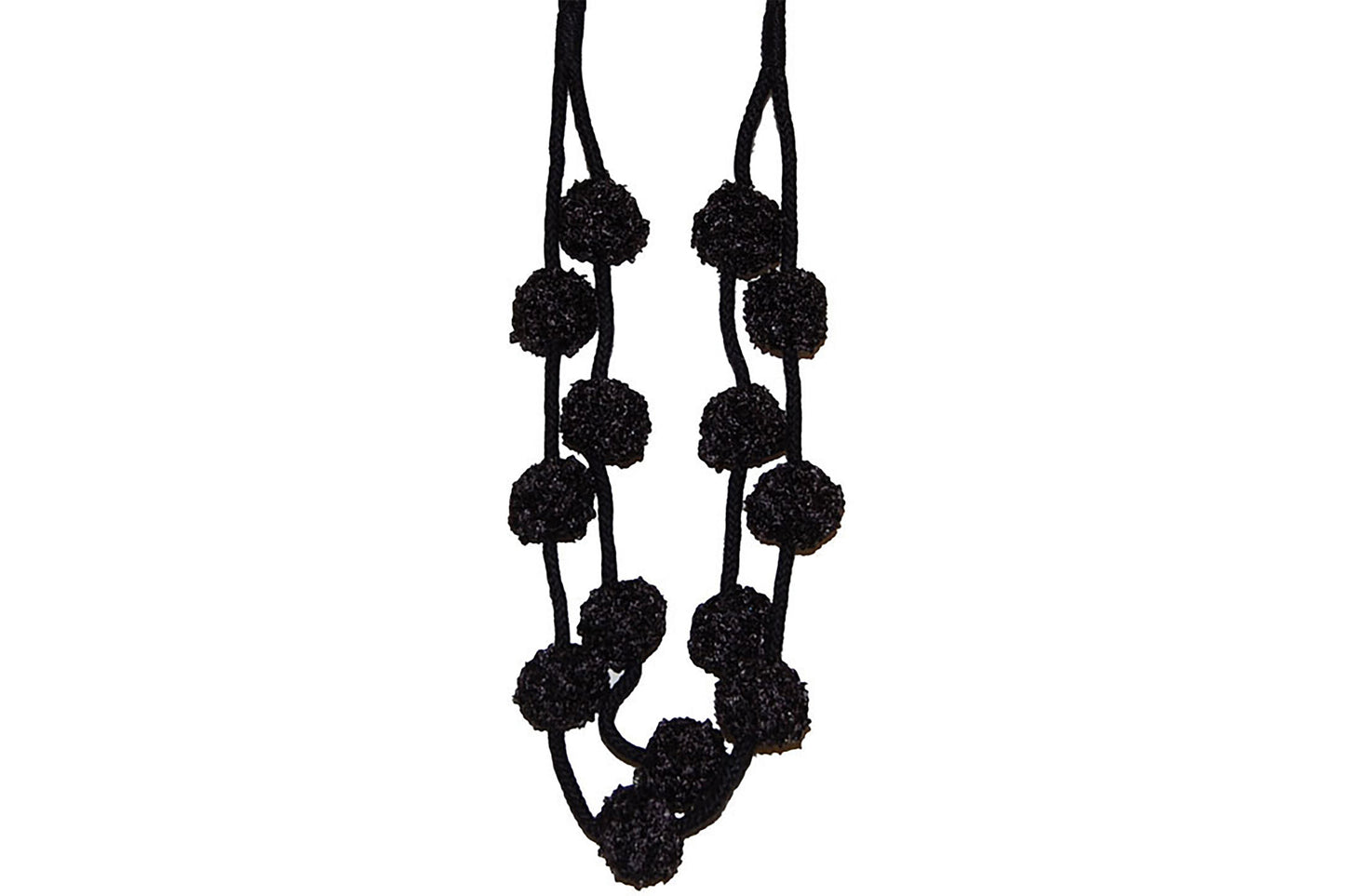 Hallis Opus Pom Pom Tieback - Black