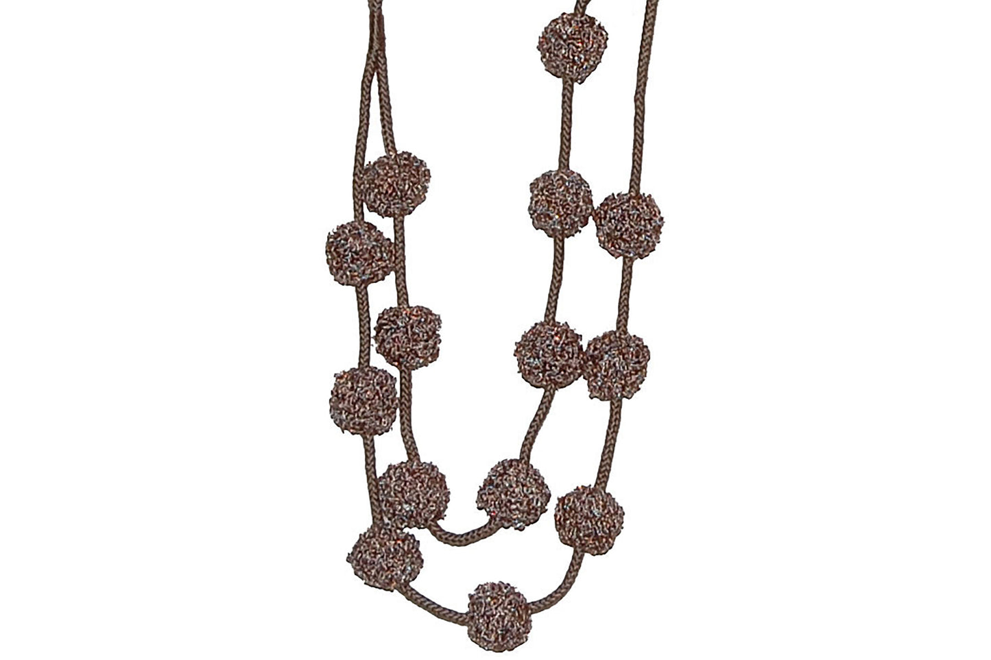 Hallis Opus Pom Pom Tieback - Mocha