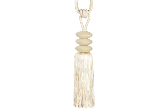 Hallis Opus Pebble Tassel Tieback - Pearl