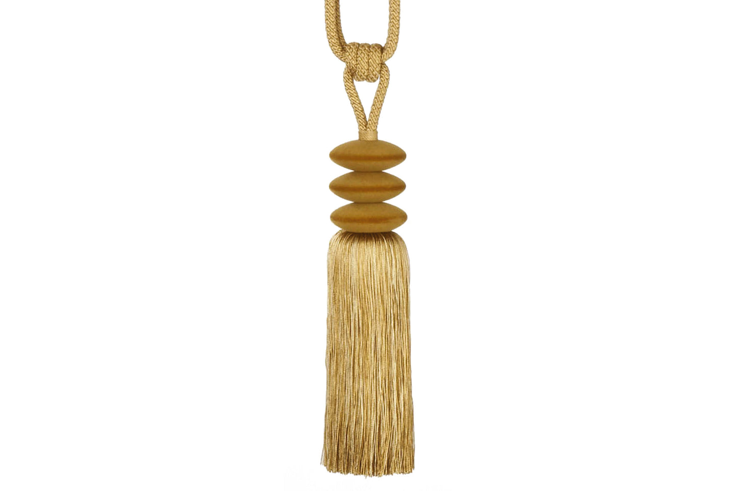 Hallis Opus Pebble Tassel Tieback - Soft Gold