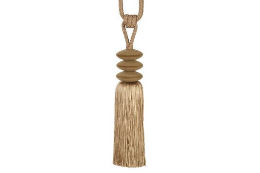 Hallis Opus Pebble Tassel Tieback - Mocha