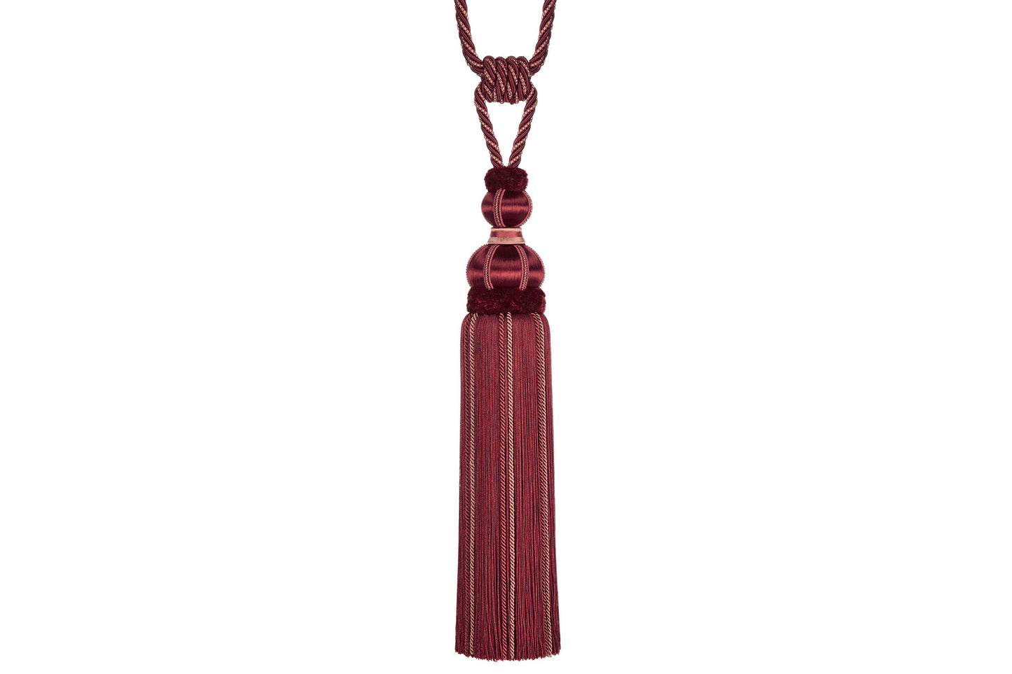 Hallis Antoinette Tassel Tieback - Rouge