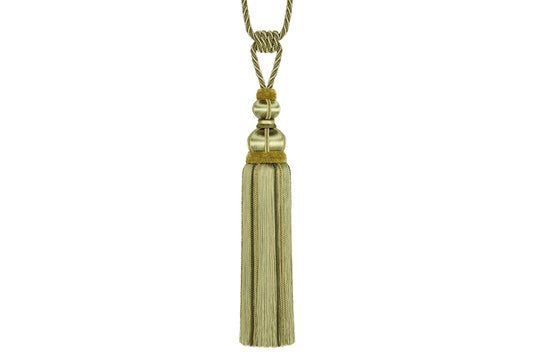 Hallis Antoinette Tassel Tieback - Olive