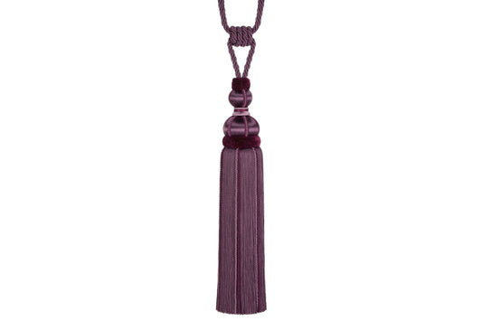 Hallis Antoinette Tassel Tieback - Mulberry
