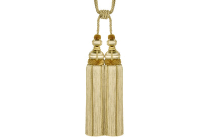 Hallis Antoinette Double Tassel Tieback - Gold