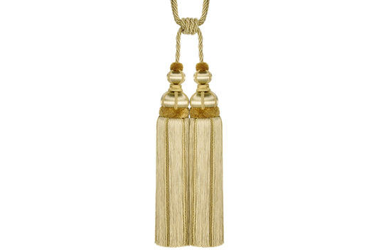 Hallis Antoinette Double Tassel Tieback - Gold