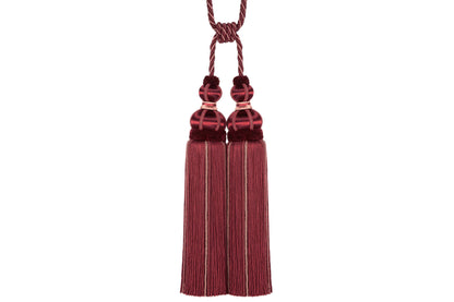 Hallis Antoinette Double Tassel Tieback - Rouge
