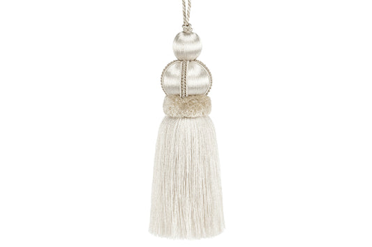 Hallis Antoinette Key Tassel - Ivory