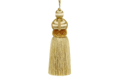 Hallis Antoinette Key Tassel - Gold
