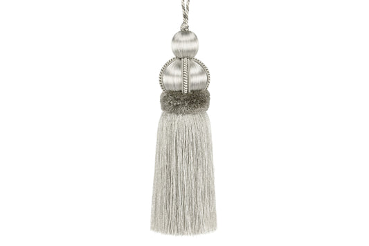 Hallis Antoinette Key Tassel - Silver