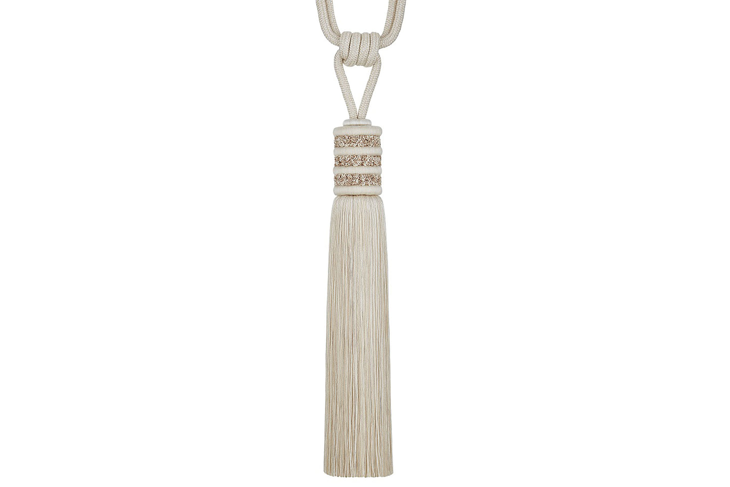 Hallis Opulent Tassel Tieback - Champagne