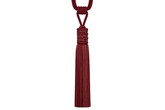 Hallis Opulent Tassel Tieback - Rouge
