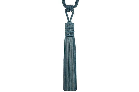 Hallis Opulent Tassel Tieback - Teal