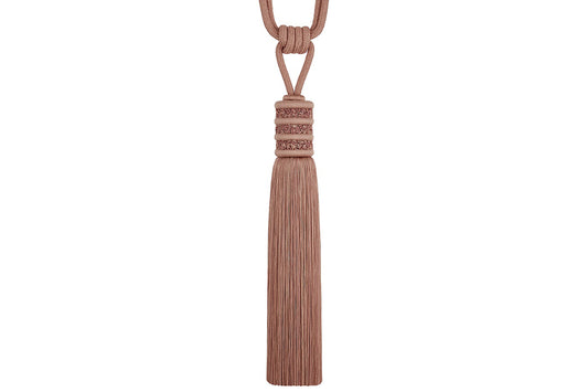 Hallis Opulent Tassel Tieback - Blush