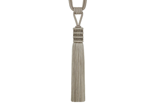 Hallis Opulent Tassel Tieback - Bisque