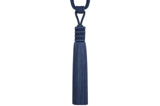 Hallis Opulent Tassel Tieback - Indigo