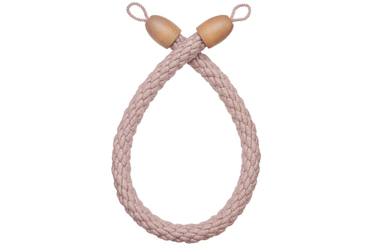 Hallis Prairie Cable Rope Tieback - Heather
