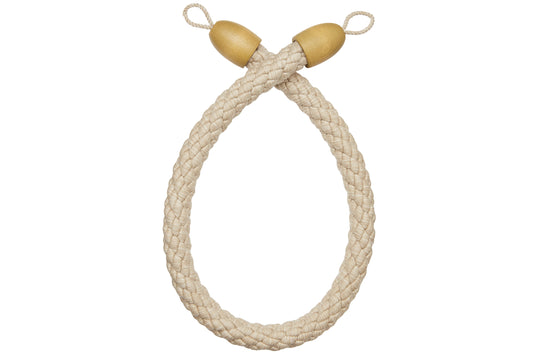 Hallis Prairie Cable Rope Tieback - Barley