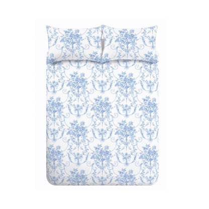 Catherine Lansfield Antoinette Duvet Cover Set - Blue