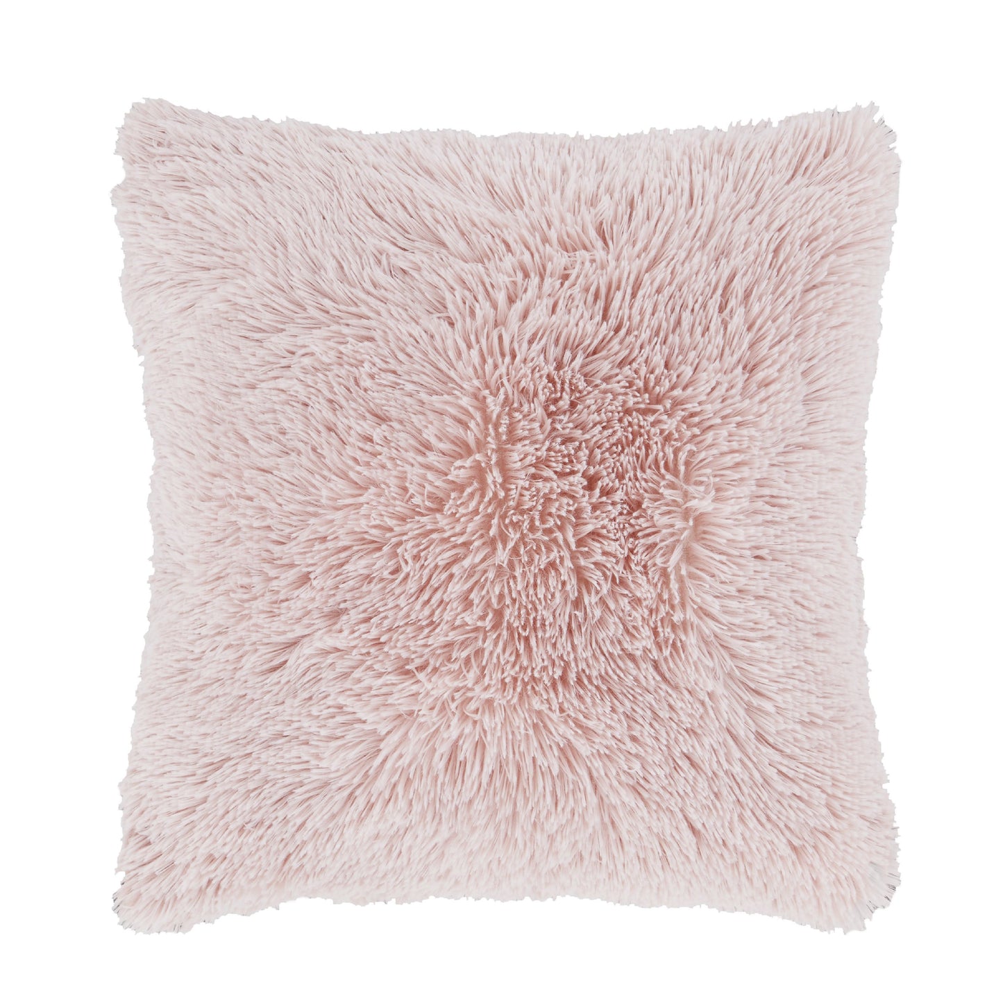 Catherine Lansfield Cuddly Filled Cushion - Blush