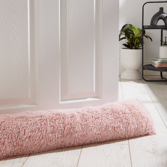 Catherine Lansfield Cuddly Draught Excluder - Blush