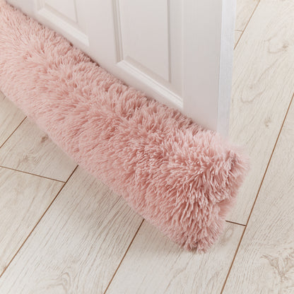 Catherine Lansfield Cuddly Draught Excluder - Blush