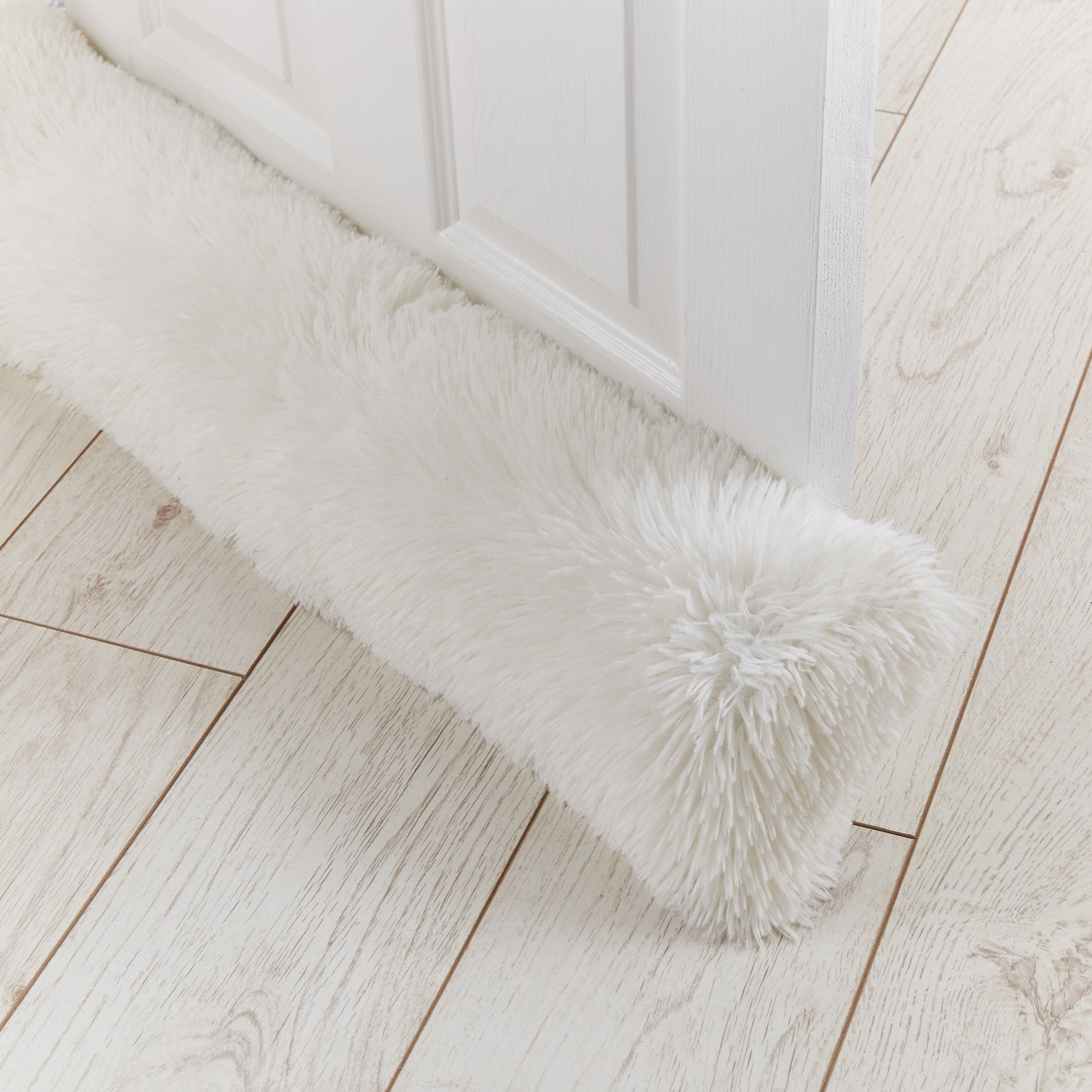Catherine Lansfield Cuddly Draught Excluder - Cream