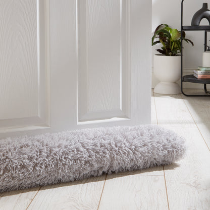 Catherine Lansfield Cuddly Draught Excluder - Silver