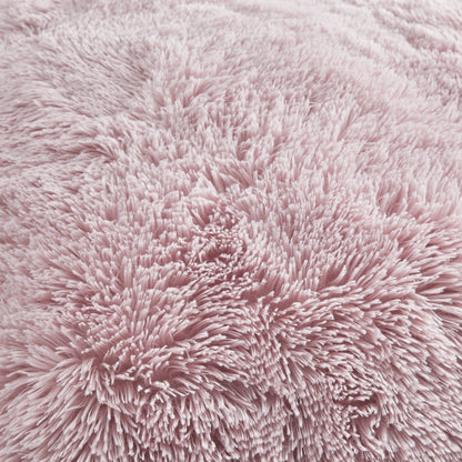 Catherine Lansfield Cuddly Family Throw - Blush