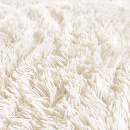 Catherine Lansfield Cuddly Family Throw - Cream