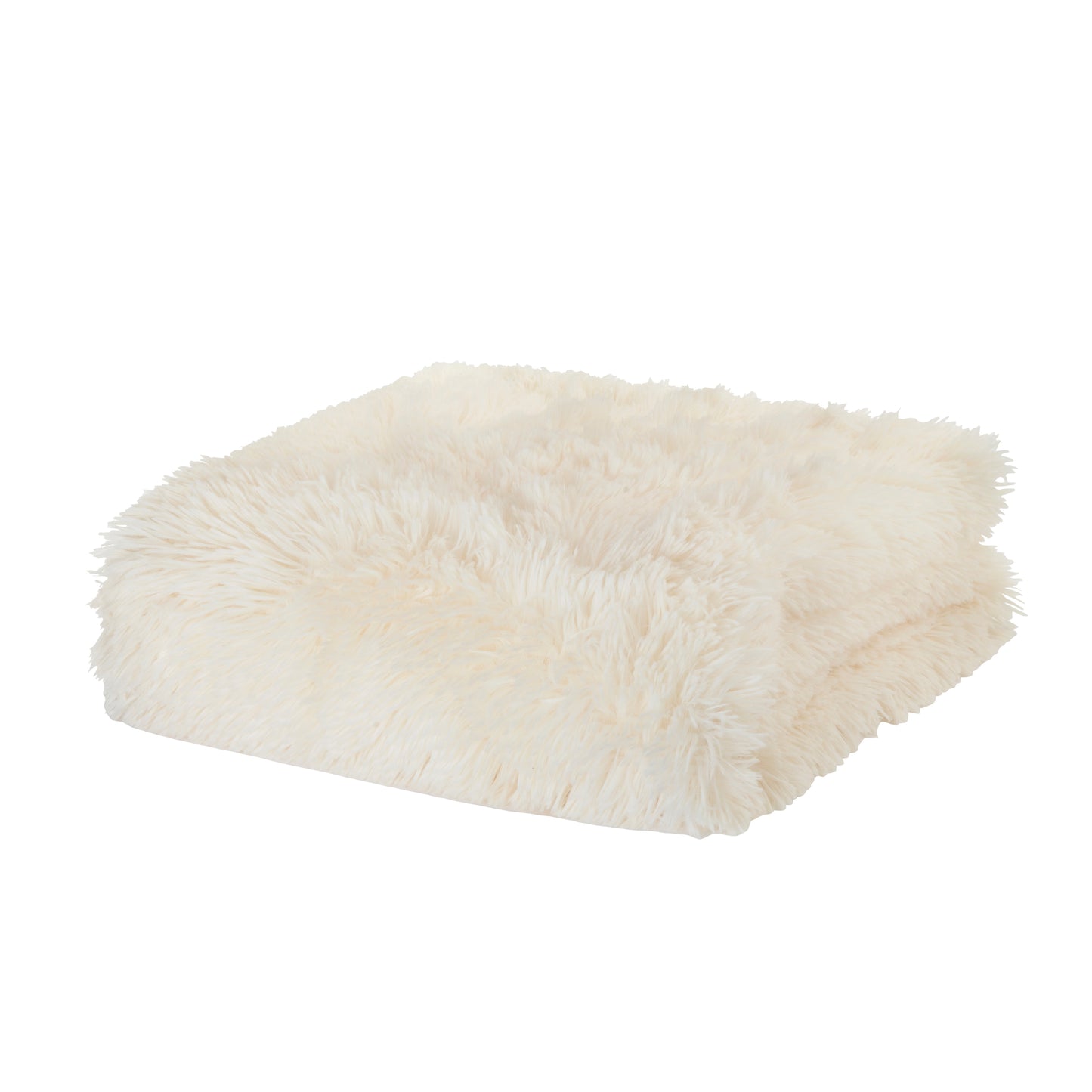 Catherine Lansfield Cuddly Family Throw - Cream