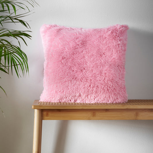 Catherine Lansfield Cuddly Filled Cushion - Candy