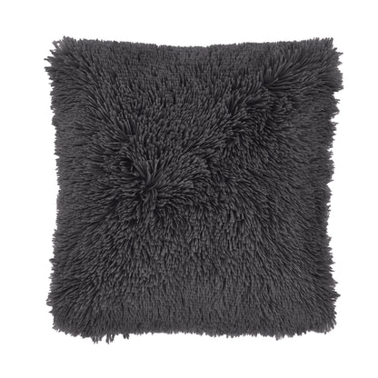 Catherine Lansfield Cuddly Filled Cushion - Charcoal