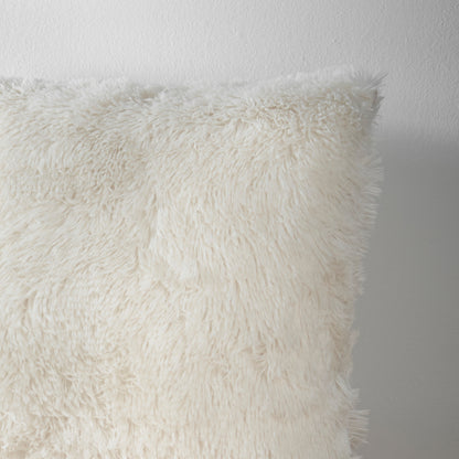 Catherine Lansfield Cuddly Filled Cushion - Cream