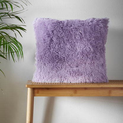 Catherine Lansfield Cuddly Filled Cushion - Heather