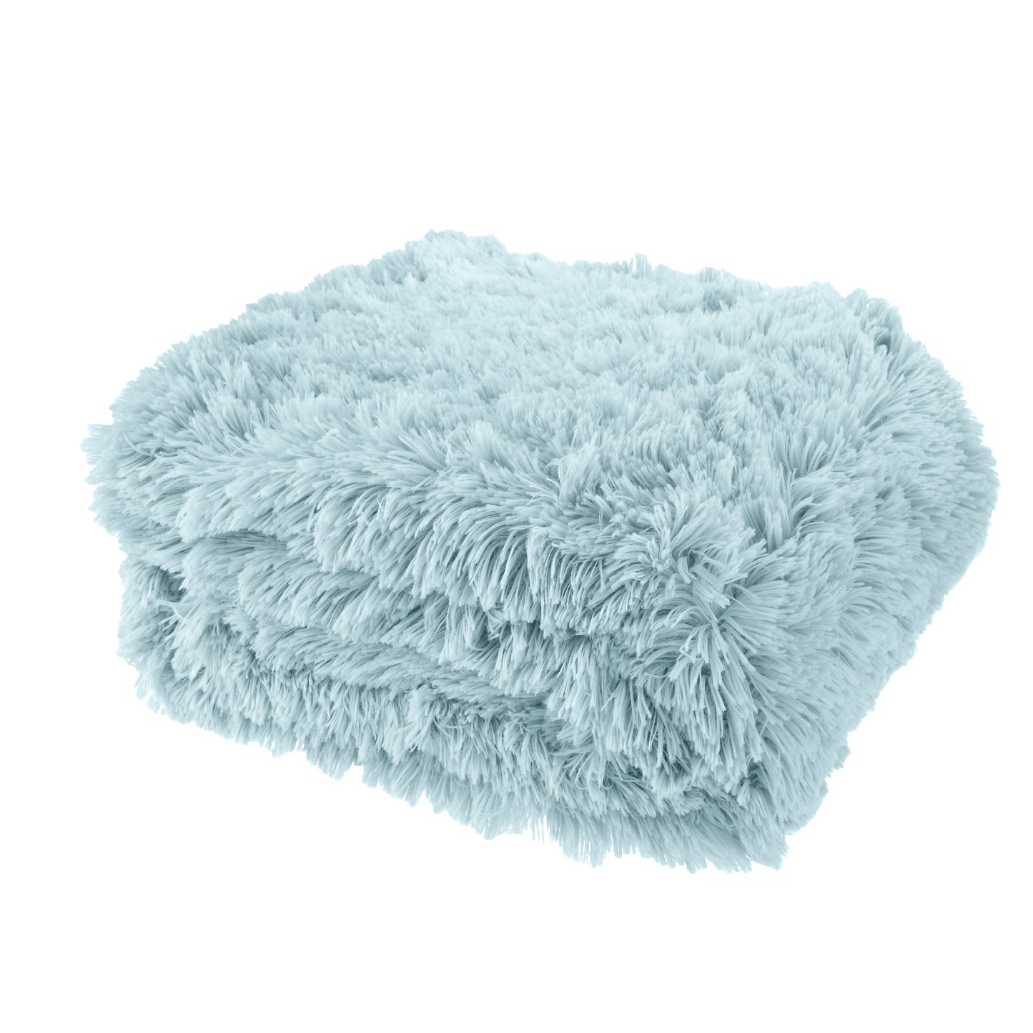 Catherine Lansfield Cuddly Throw - Duck Egg